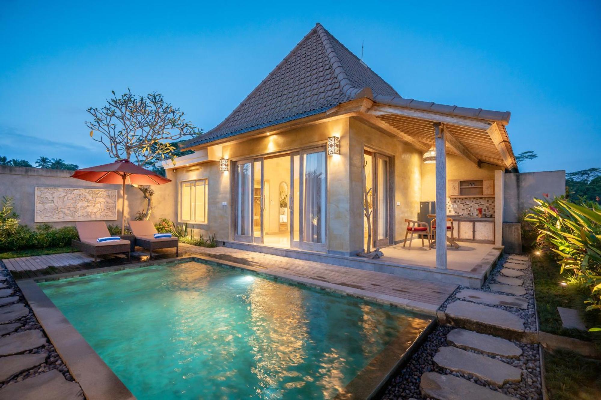 Happy Honeymoon Private Villa Ubud Esterno foto