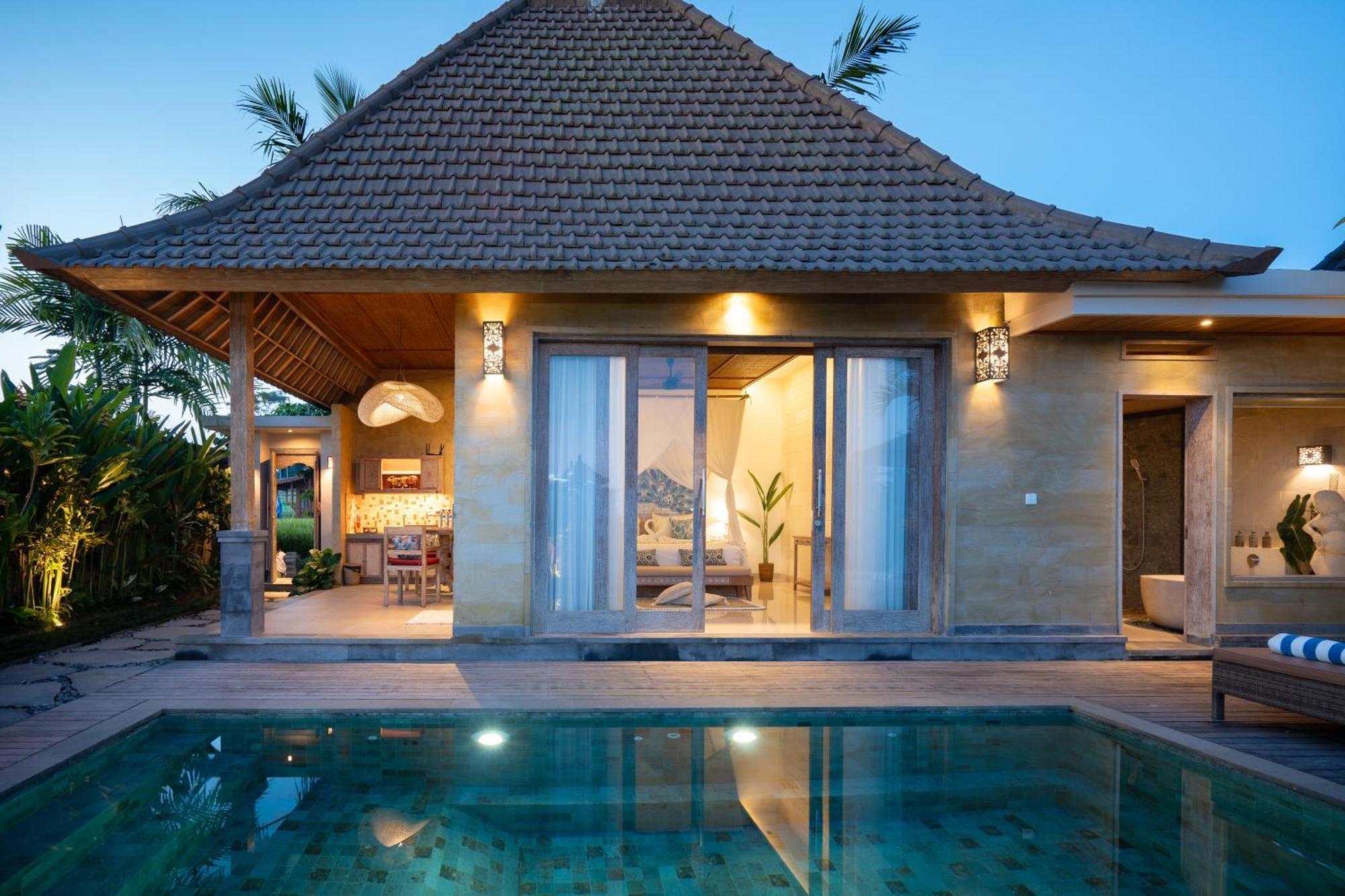 Happy Honeymoon Private Villa Ubud Esterno foto